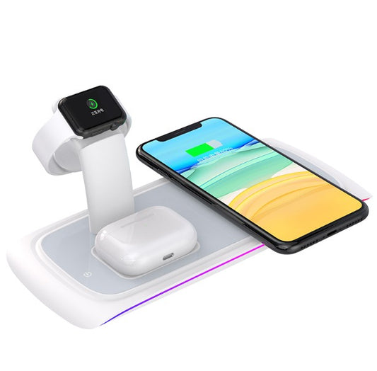 3N1 Wireless Charger suitable for Apple Watch, headphones, mobile phones, 15W fast charging PULSEPRO