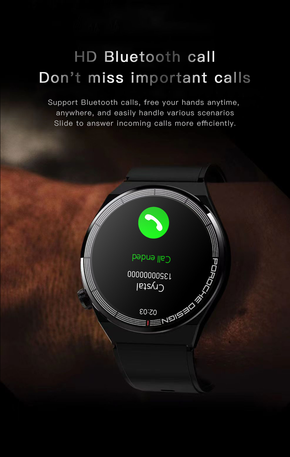 Pulse Pro Smart Watch Heart Rate, Blood Pressure, Blood Oxygen Monitoring PULSEPRO