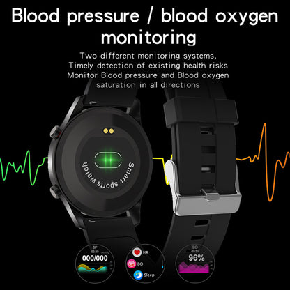 Multifunctional Smart Watch Heart Rate Blood Pressure Blood Oxygen Detection PULSEPRO